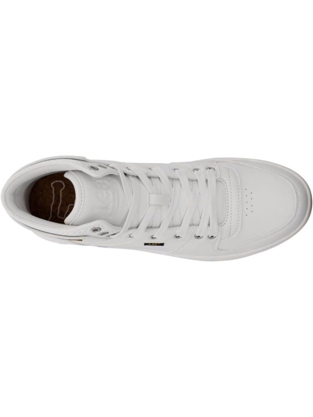 Men's Retro Court Sneakers - Stylish Hi-Top, Comfortable, Trendy Footwear - Picture 8 of 9